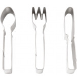 Cookie Cutters, Spoon Knife Fork (3 Cutters)