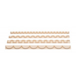 SUGARCRAFT CUTTERS | Straight Frills, Set n° 3 - 4 Modern Designs