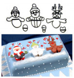 Patchwork Cutters® EMBOSSING CUTTER | Christmas Novelty Set