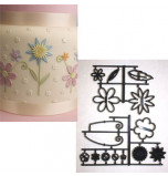 Patchwork Cutters® EMBOSSING CUTTER | Fantasy Flowers