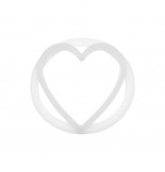 SUGARCRAFT CUTTERS | Heart, Large Size - Plastic