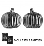 Moule à Chocolat, Citrouille 3 D (2 moules)