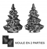 Moule à Chocolat, Grand Sapin 3D (2 moules)