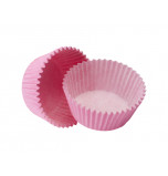 120 Cupcakes Baking Cases | Standard Size - Pink