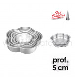 Fat Daddio's® Petal Cake Pans - 5 cm Deep