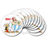 Edible Cake Topper | Asterix et Obelix - Asterix, Obelix & Idefix, 10 Wafer Cake Discs Ø 21 cm