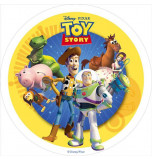 Edible Cake Topper | Toy Story - Woody Buzz & Co, Wafer Cake Disc Ø 20 cm