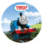 Edible Cake Topper | Thomas & Friends - In Countryside, Wafer Cake Disc Ø 20 cm