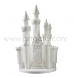 Styrofoam Castle | Cinderella's Castle - 31 cm High x Ø 18 cm Basis