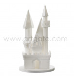 Styrofoam Castle | Puss-in-Boots' Castle - 33 cm High x Ø 18 cm Basis
