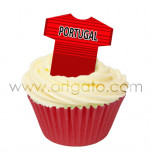 Maillots Football - Portugal - Réal - 36 Pièces