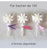 Sachets Confiserie Plats par Sachet de 100