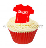 Maillots Football - Suisse - Réal - 36 Pièces