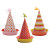 Sweet Soiree Birthday Party | 6 Party Hats, 3 assorted Designs