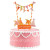 Cake Decorating Set | Sweet Soiree - 5 Cake Toppers and mini Flag Bunting