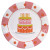 Sweet Soiree Birthday Party | 8 Round Plates 20 cm