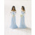 Ethnic Bride / Bridesmaid Light Blue Dress, Pack of 2