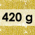 Dragees | Gold No. 0 (2 mm) - 420 g Jar