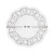60 Cake Doilies | White Round Ø 12 cm