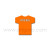 Wafer Toppers | Football T-Shirts 43 x 45 mm - Team Netherlands, 144 Pieces 