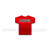Wafer Toppers | Football T-Shirts 43 x 45 mm - Team Portugal, 144 Pieces 