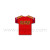 Wafer Toppers | Football T-Shirts 43 x 45 mm - Team Russia, 144 Pieces 