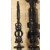 F -African Totem, 130 x 10 cm