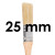 Natural Boar Bristle Pastry Brush Ateco® | Flat - 25 mm