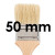 Natural Boar Bristle Pastry Brush Ateco® | Flat - 50 mm