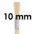 Natural Boar Bristle Pastry Brush Ateco® | Round - Ø 10 mm